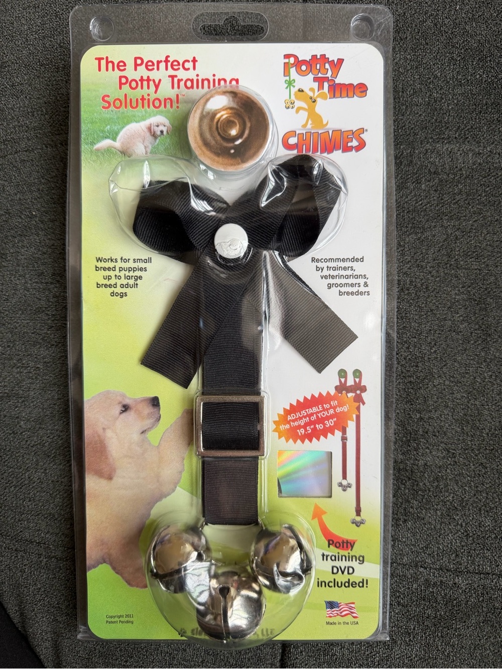 Dog Doorbell - Black
